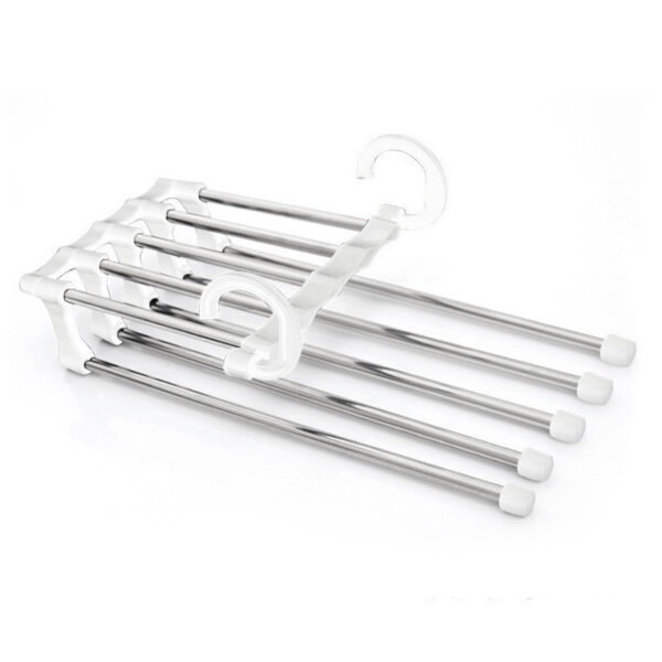 5 In 1 Wardrobe Hanger Multi-functional Clothes Hangers Pants Stainless Steel Magic Wardrobe Clothing Hangers For Clothes Rack - Image 10