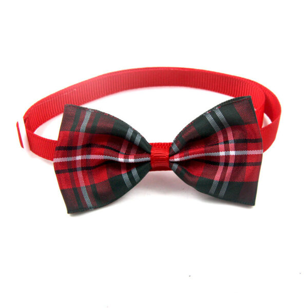 Plaid Pet Tie Cat Dog Scarf Accessories Pet Accessories - Image 7