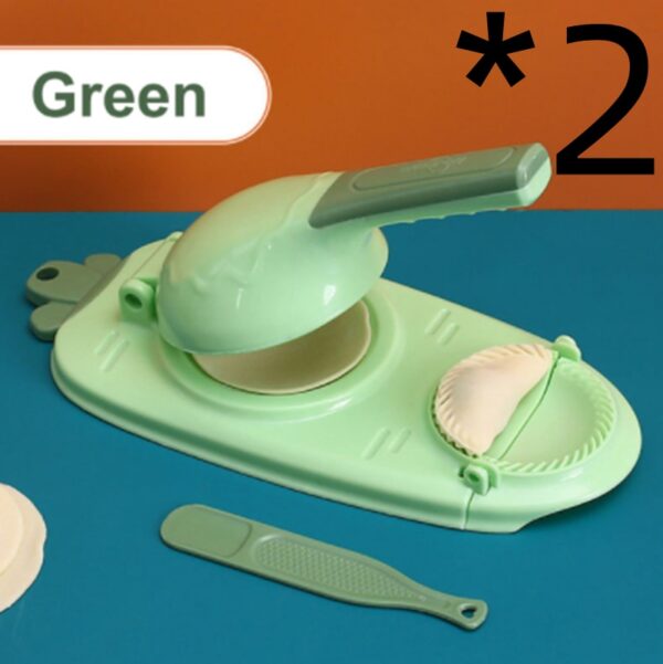 New 2 In 1 Kitchen Dumpling Making Tool Baking Pastry Manual Artifact For Pressing Dumpling Skin Wrapper Mould Dough Press Maker - Image 5