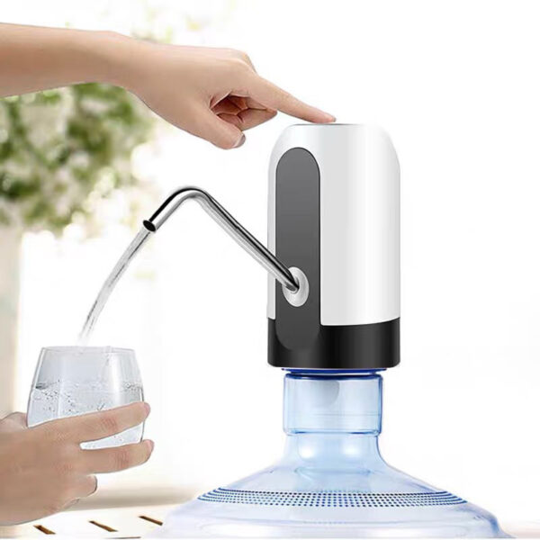 Automatic Electric Drinking Water Bottle Pumps USB Charging With Switching Smart Water Pumping Device Home Appliance - Image 4