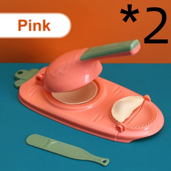 New 2 In 1 Kitchen Dumpling Making Tool Baking Pastry Manual Artifact For Pressing Dumpling Skin Wrapper Mould Dough Press Maker - Image 8