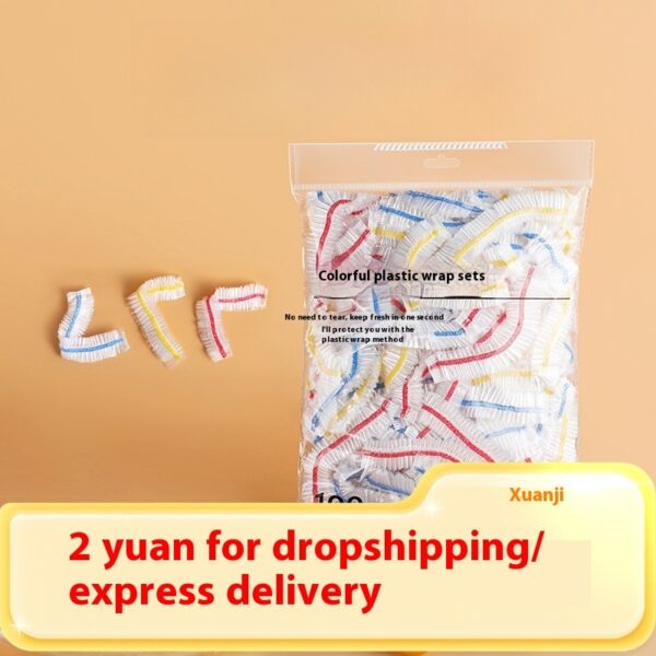 Color Elastic Disposable Household Food Grade Fresh-keeping Cover - Image 7