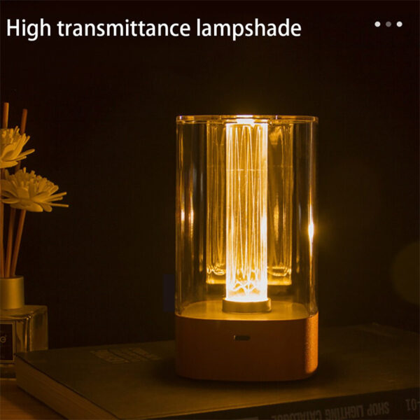 New LED Touch Atmosphere Light USB Charging Eye Protection Bedside Bedroom Lamp Bar Restaurant Garden Decoration Night Light Home Decor - Image 5