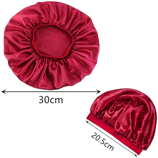 Satin  Sleep Oversized Day And Night Hat Salon Hat Hood - Image 10