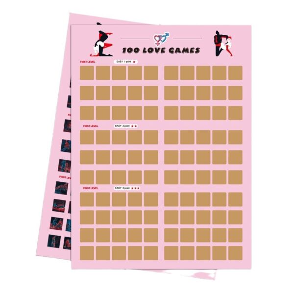 Challenge Valentine's Day Scratch-off Poster - Image 2