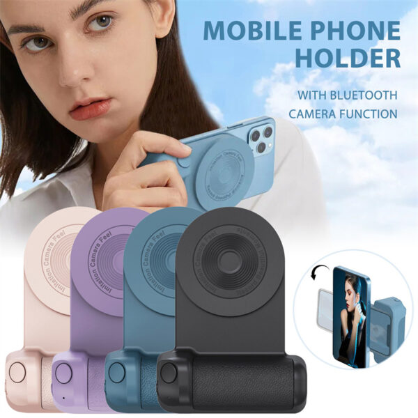 3 In 1 Intelligent Grip Anti-shake Multifunctional Phone Holder Magnetic Camera Handle Camera Bracket - Image 6