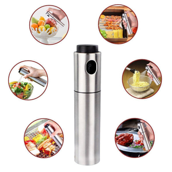 Stainless Steel Cooking Spray Oil Can - Image 5