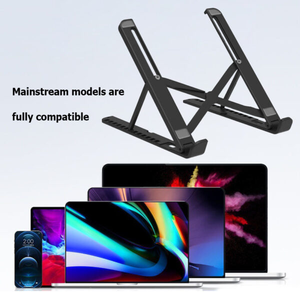 Laptop Vertical Liftable Folding Computer Stand - Image 2