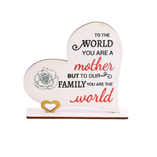 Mother's Day Wooden Ornament Mother You - Image 3