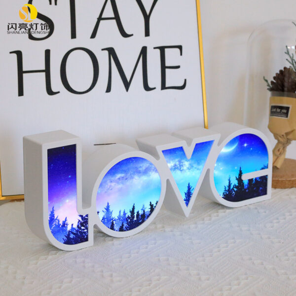 Valentines Day Decor LED LOVE Light Valentines Day Gift For Girlfriend Bithday Wedding Party Decoration Romantic Wedding Decor - Image 10