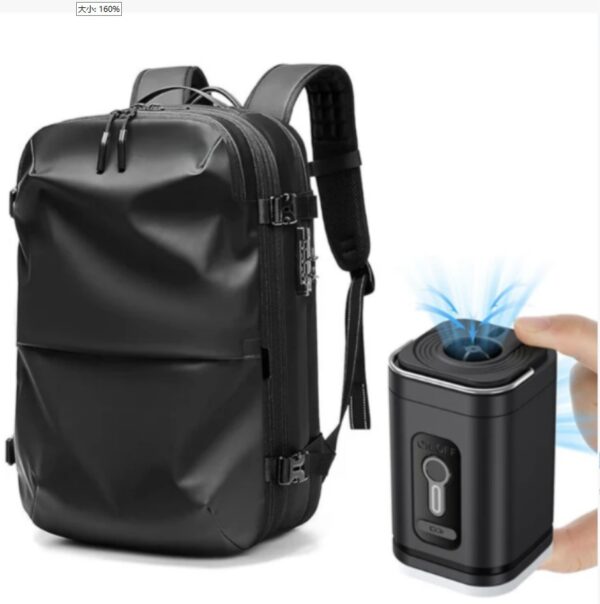 Travel Backpack Men's Business Multifunction Computer Bag Vacuum Compression Large-capacity Backpack - Image 6