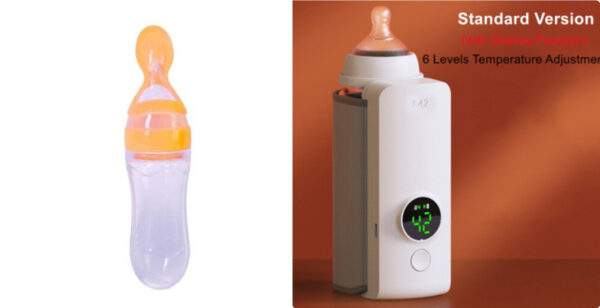 Portable Wireless Rechargeable Baby Bottle Warmer USB Charging And Heating Bag Portable Constant Temperature Milk Warmer Universal Bottle Insulation Sleeve - Image 8